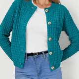 Harper™ - Strickjacke mit Knopfleiste