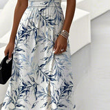 Lilibeth - Midi-Kleid mit Gartenbrise-Design