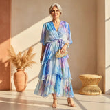 Odette - Elegantes Fließendes Kleid