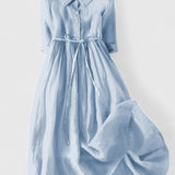 Tharyssa | Elegantes Kleid für den frühen Frühling