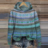 Gaby | Ethnischer Retro Hoodie