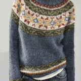 ORIANNA™ | RETRO-PULLOVER MIT FARBBLÖCKEN