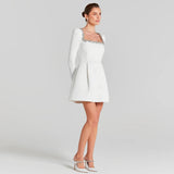 Barbara™ | Mini Samtkleid