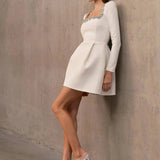 Barbara™ | Mini Samtkleid