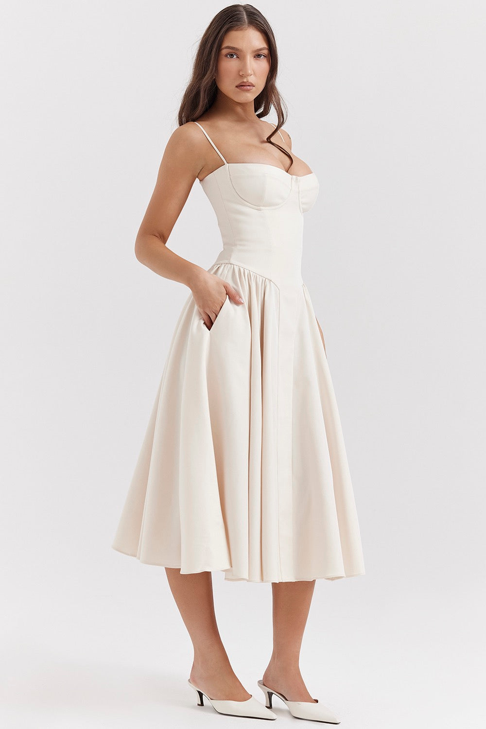 Phoebe - Vintage Cross-Border Modisches Tank Langkleid