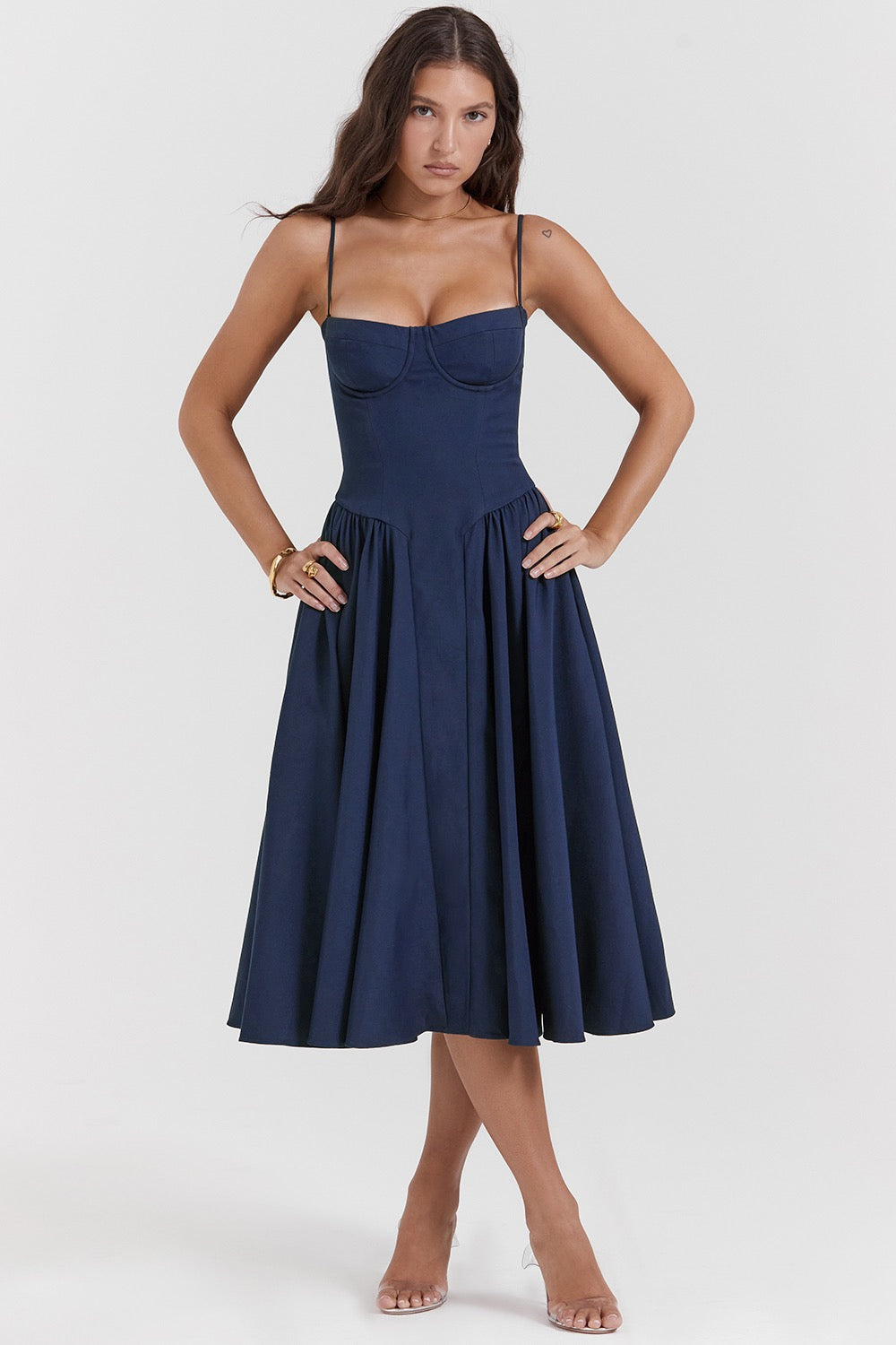 Phoebe - Vintage Cross-Border Modisches Tank Langkleid