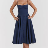 Phoebe - Vintage Cross-Border Modisches Tank Langkleid
