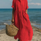 Leichtes Sommerhemdkleid für Frauen