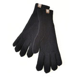 Gestrickte Damenhandschuhe mit Touchscreen