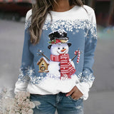Amalia - Weihnachts Schneemann Pullover