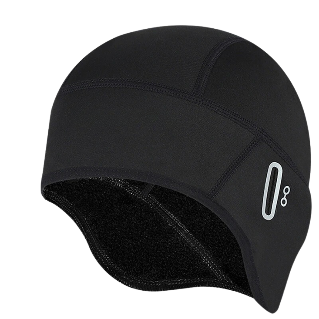 Winter-Fietsmütze mit Aussparung für Brille