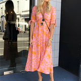 Chic Gigi Gemustertes Kleid