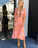 Chic Gigi Gemustertes Kleid