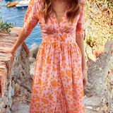 Chic Gigi Gemustertes Kleid