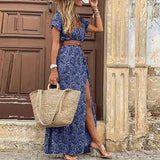 Liora | Maxi Ibiza Kleid im Hippie-Stil + GRATIS Gürtel