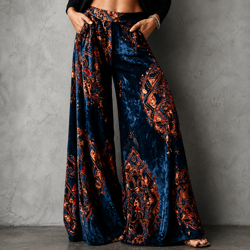 Maude - Coastal Boho™ Entspannte Weite-Hosen