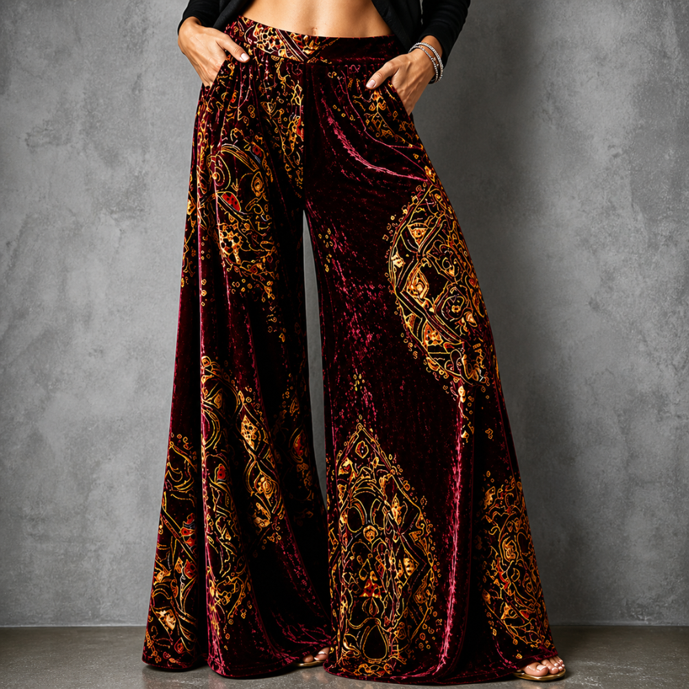 Maude - Coastal Boho™ Entspannte Weite-Hosen