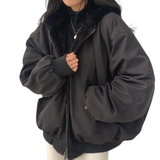 Caitlin | Damen Winterjacke mit Kapuze und Taschen