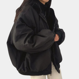 Caitlin | Damen Winterjacke mit Kapuze und Taschen