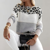 Cheyenne - Bequemer Pullover im Leo-Design