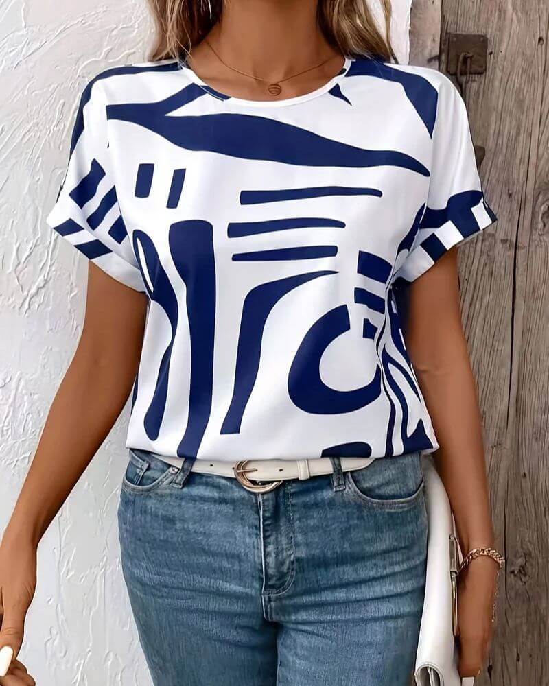 Carina – Schicke Sommerbluse für einen trendigen Look