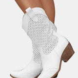 Piper | Perforierte Stiefeletten