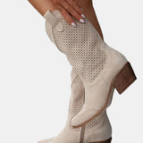 Piper | Perforierte Stiefeletten