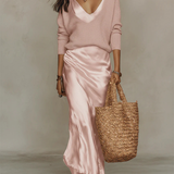 Elena | Midi-Kleid mit inklusive Pullover