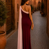 Vivian | Damen Maxi-Kleid mit einem Schulterträger