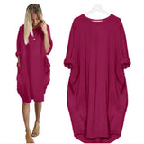 Amanda™ - Bequemes Bauchbedeckendes Kleid
