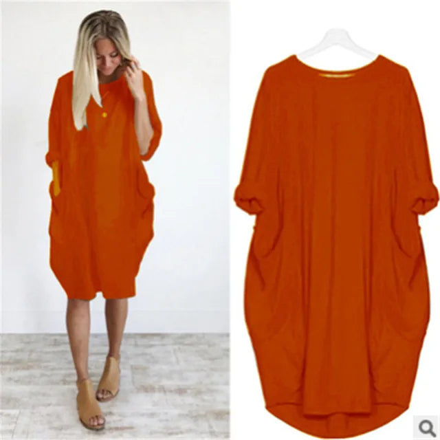 Amanda™ - Bequemes Bauchbedeckendes Kleid