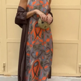 Delly - Bohemian Stil Zweiteiliges Kleid