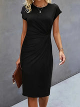 Katrien – Elegantes Midi-Kleid mit schmeichelhaftem Schnitt