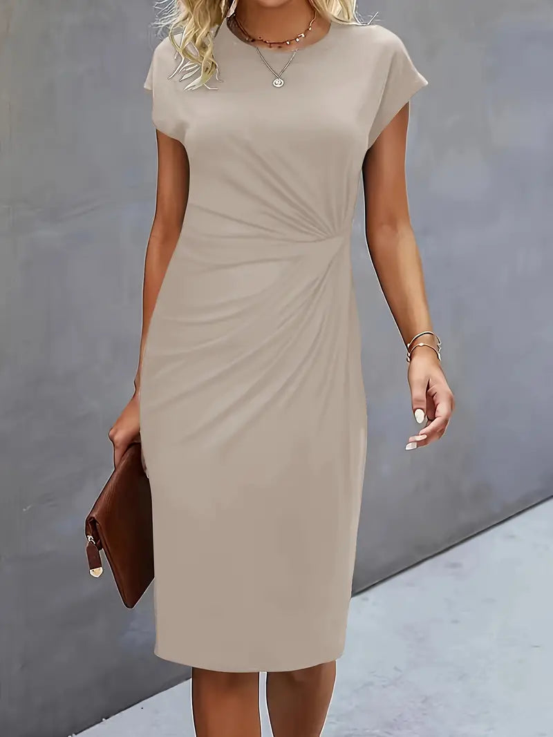 Katrien – Elegantes Midi-Kleid mit schmeichelhaftem Schnitt
