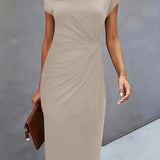 Katrien – Elegantes Midi-Kleid mit schmeichelhaftem Schnitt