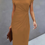 Katrien – Elegantes Midi-Kleid mit schmeichelhaftem Schnitt