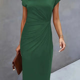 Katrien – Elegantes Midi-Kleid mit schmeichelhaftem Schnitt