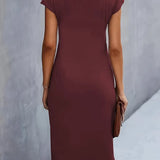 Katrien – Elegantes Midi-Kleid mit schmeichelhaftem Schnitt