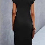 Katrien – Elegantes Midi-Kleid mit schmeichelhaftem Schnitt