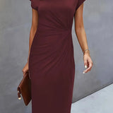 Katrien – Elegantes Midi-Kleid mit schmeichelhaftem Schnitt