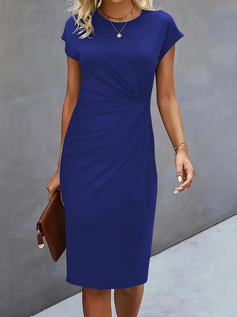 Katrien – Elegantes Midi-Kleid mit schmeichelhaftem Schnitt