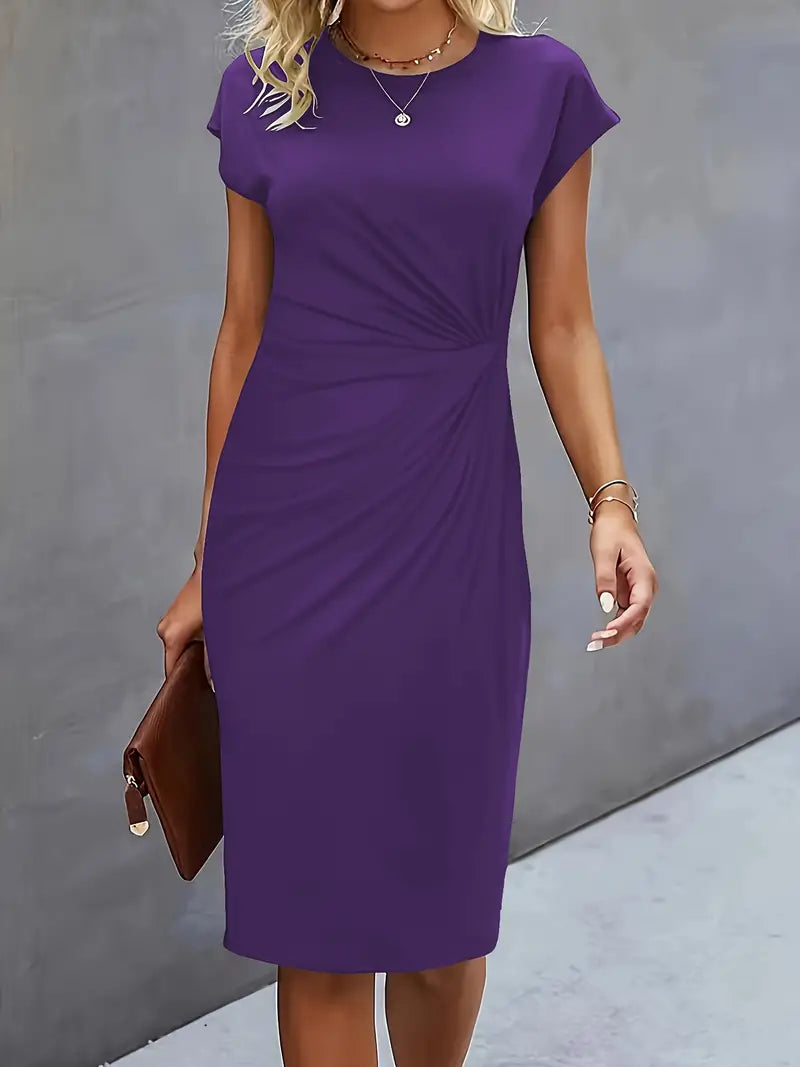 Katrien – Elegantes Midi-Kleid mit schmeichelhaftem Schnitt