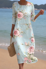 Bella | Florales Eleganzkleid