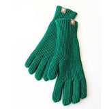Gestrickte Damenhandschuhe mit Touchscreen
