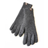 Gestrickte Damenhandschuhe mit Touchscreen