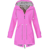 Fleur | Damen-Hoodie-Jacke mit Kordelzug