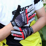 Atmungsaktive wasserdichte Fahrradhandschuhe mit Grip-Fläche