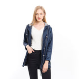 Fleur | Damen-Hoodie-Jacke mit Kordelzug