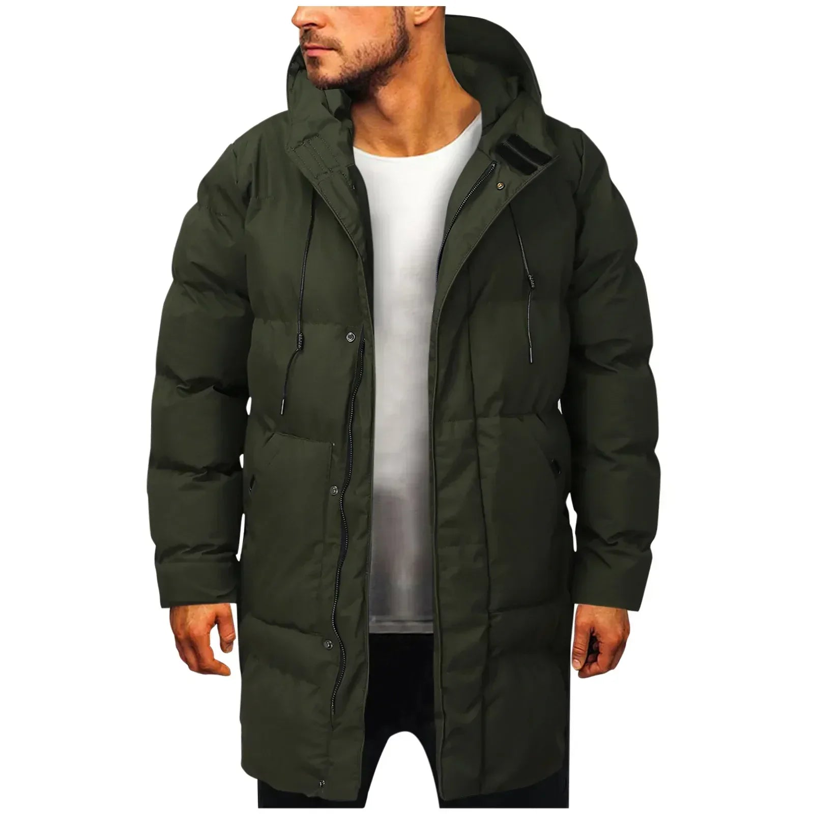 Stefano – Langer warmer und wasserdichter Wintermantel