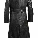 Klassischer Herren-Trenchcoat aus Leder - Jari